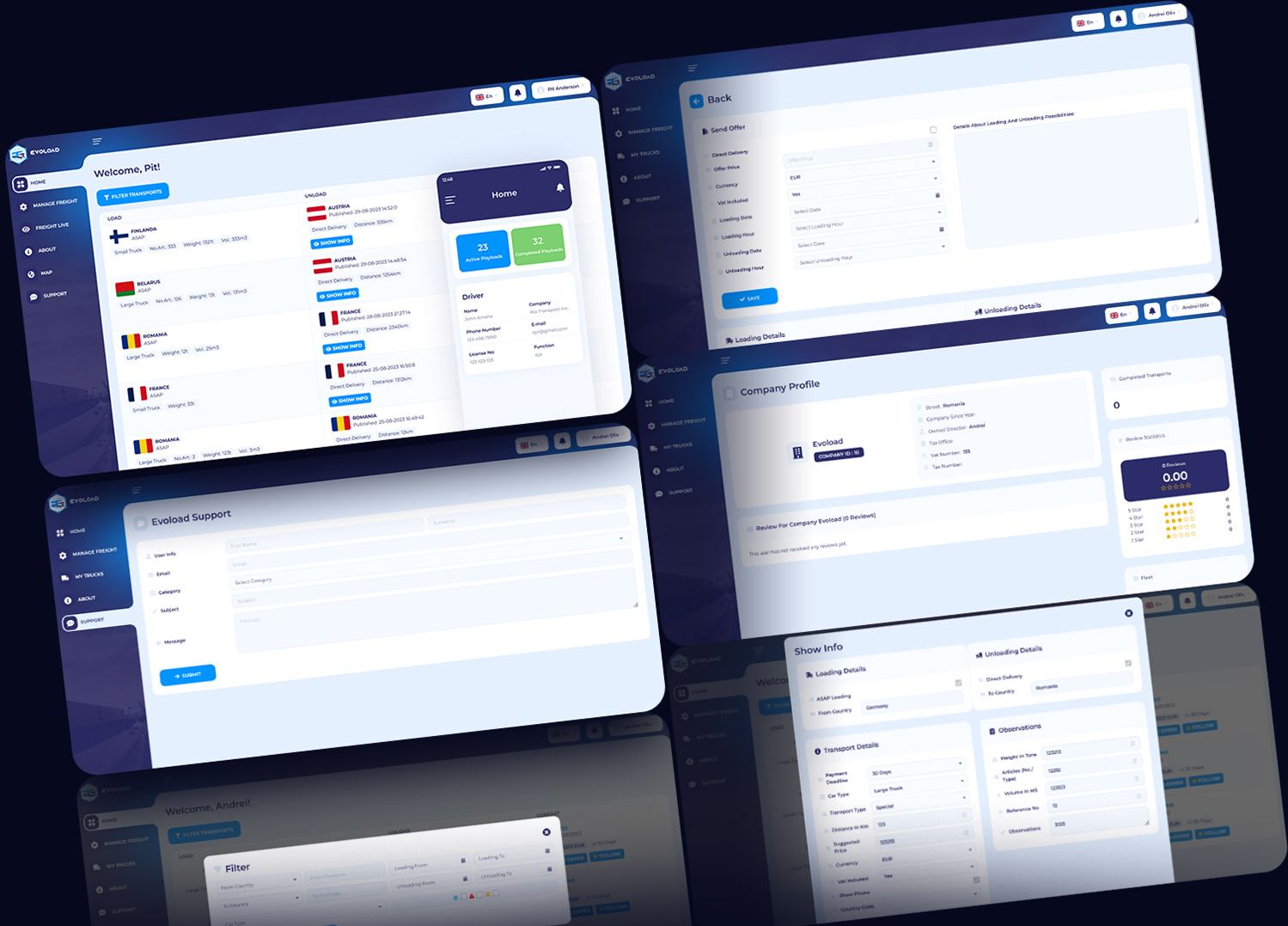 Pages